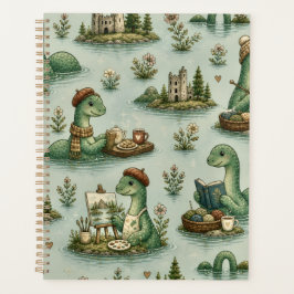 Gezellige Cryptiden Nessie Loch Ness Monster hobby Planner