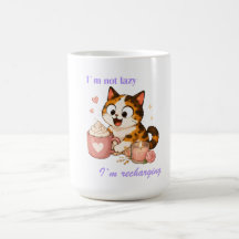 Gezellige Cute Schattige Lapjeskat Koffie - Ik ben
