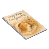 Gezellige Dagen & Kwispelende Staarten Notitieboek (Rechterzijde)