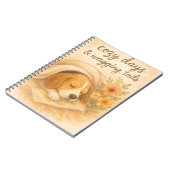 Gezellige Dagen & Kwispelende Staarten Notitieboek (Linkerzijde)