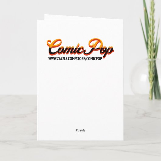 Gezellige dame lezen met koffie en kat kaart (Achterkant)