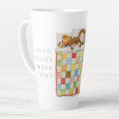 GEZELLIGE DEKEN Hoge Cacaobeker Latte Mok (Linkerhoek)