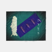 Gezellige deken / Love Joy Peace USA (Voorkant (Horizontaal))