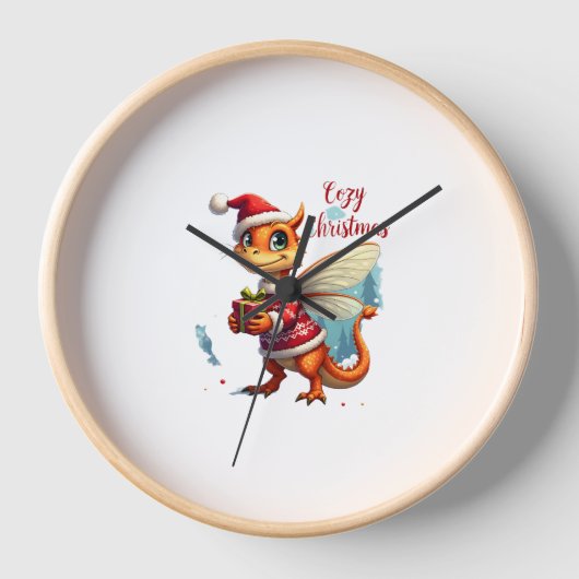 Gezellige Dragonfly Kerstmis (Voorkant)