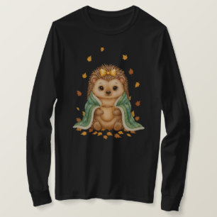 Gezellige Egel Herfst Egel met Sjaal & T-shirt