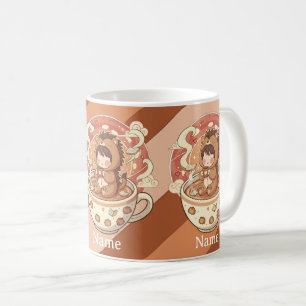 Gezellige egel ochtend koffie keramische mok