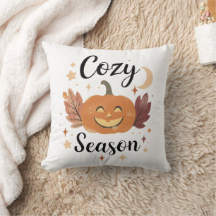 Gezellige en Spookseizoen – Moderne Halloween Desi Kussen