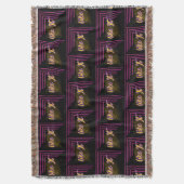 Gezellige en Unieke Gooi Deken Design op Zazzle (Voorkant Verticaal)