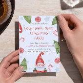 Gezellige familie kerst uitnodiging | kerstjuichen