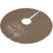 Gezellige feestelijke rustieke kerst kerstboom rok (Gekanteld)