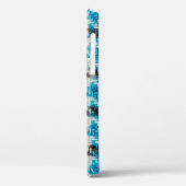 Gezellige flanel: getextureerde achtergrond Case-Mate iPhone case (Achterkant / Links)
