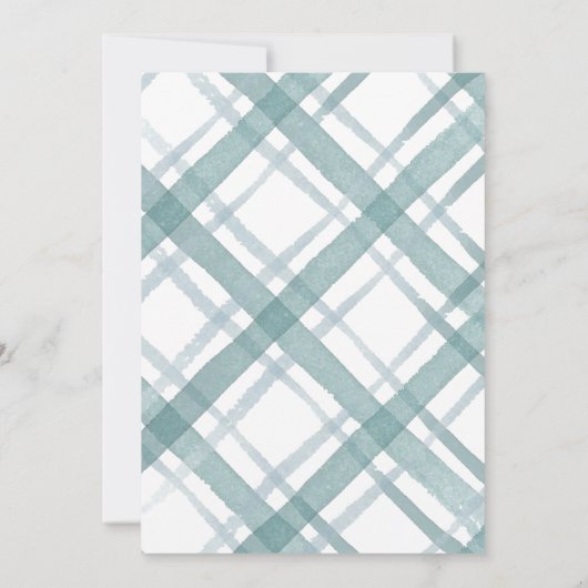 Gezellige Flannel & Fizz Vrijgezellenfeest Kaart (Achterkant)