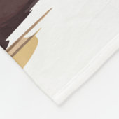 Gezellige fleece babydeken deken (Hoek)