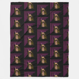 Gezellige fleece deken Design knuffelen omhoog in 