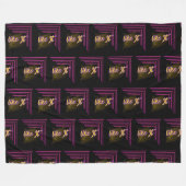 Gezellige fleece deken Design knuffelen omhoog in  (Voorkant (Horizontaal))