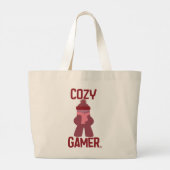 Gezellige Gamer Fun Boardgame Meeple Gamer Life Grote Tote Bag (Achterkant)