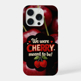 Gezellige gebreide-achtige typografie en adorable  iPhone 15 pro case