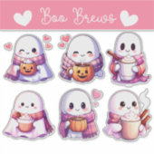 Gezellige Geesten met Herfst Mokken & Hartverwarme Sticker (Voorkant)