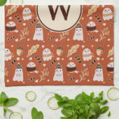 Gezellige Geesten Theedoek (Gevouwen)