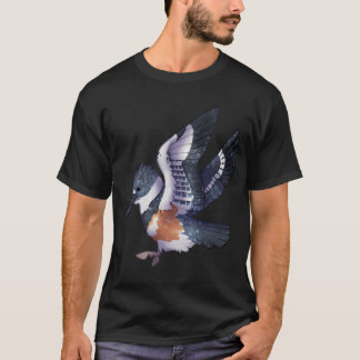 Gezellige Gegordelde IJsvogel T-shirt