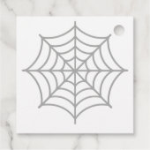 Gezellige gehaakte pompoen Halloween cadeau Labels (Achterkant)