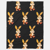 Gezellige gepersonaliseerde deken van Nishaam (Voorkant)