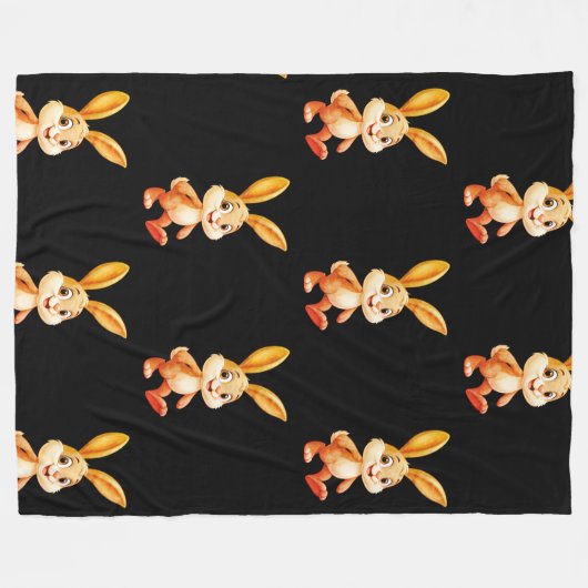 Gezellige gepersonaliseerde deken van Nishaam (Voorkant (Horizontaal))