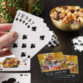 Gezellige gezelfoto pokerkaarten (Insitu)