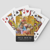 Gezellige gezelfoto pokerkaarten (Achterkant)