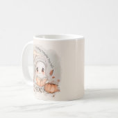 Gezellige Ghost Reading met Pumpkin Spice & Herfst Koffiemok (Voorkant links)