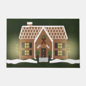 Gezellige Gingerbread Christmas Door Mat (Voorkant)