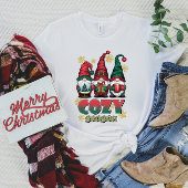 Gezellige Gnomes Kerst T-shirt