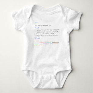 Gezellige Grappige Pasgeboren Baby Code Spreuk Romper