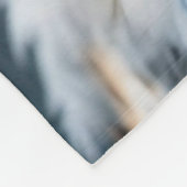 Gezellige grillige Winter Wonderland Uil Fleece Deken (Hoek)