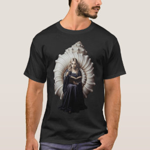 Gezellige Grizzlybeer die koffie drinkt in wilde b T-shirt