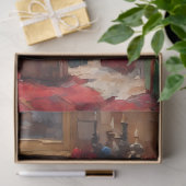 Gezellige Haard & Vakantie Glow Kerstmis Decoupage Tissuepapier (Geschenk)