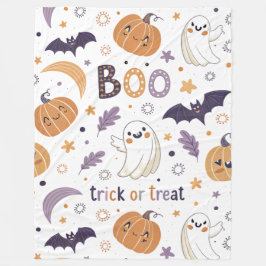 Gezellige Halloween Geesten Grote Fleece Dekbed Deken