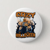 Gezellige Halloween Ronde Button 5,7 Cm (Voorkant)