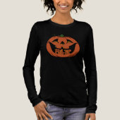 Gezellige Halloween Tri-Blend Shirt (Voorkant)