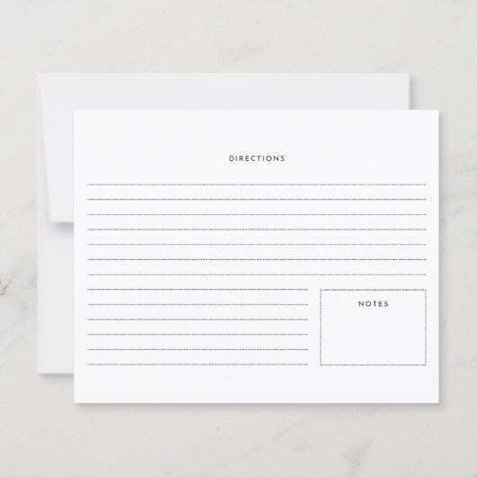 Gezellige hand-getrokken keuken essentials recept  (Achterkant)