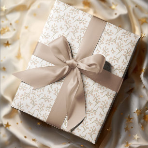 Gezellige herfst  bloemen cadeaupapier