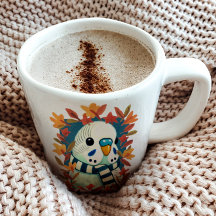 Gezellige Herfst Blue Parakeet Budgie