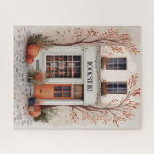 Gezellige Herfst boekhandel Legpuzzel (Horizontaal)