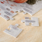 Gezellige Herfst boekhandel Legpuzzel (Zijkant)