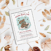 Gezellige Herfst Book Club Kaart