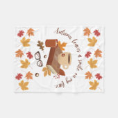 Gezellige herfst deken (Voorkant (Horizontaal))