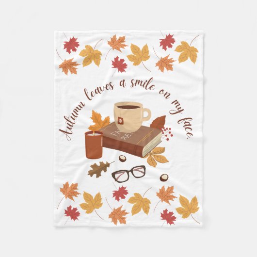 Gezellige herfst deken (Voorkant)