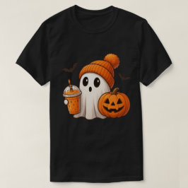 Gezellige Herfst Halloween – Knuffel Geest Pompoen T-shirt