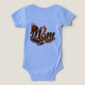 Gezellige herfst Moeder & baby kinderen Herfst L (Design achterkant)