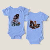 Gezellige herfst Moeder & baby kinderen Herfst L (Ontwerp Voorkant & Achterkant)